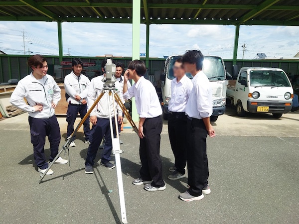 【文理不問】測量体験&現場見学で知る！建設の仕事1DAY体験